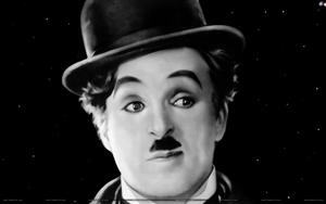 The legendary English comic actor Charlie Chaplin